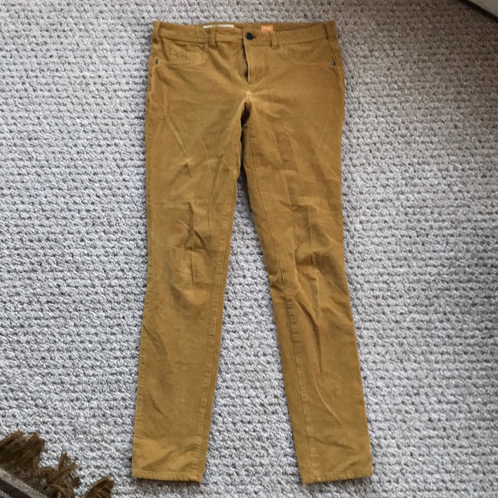 Corduroy Mustard Yellow Pants